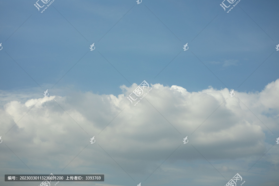云朵蓝天素材摄影