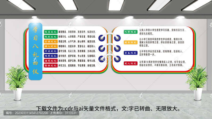 学习八礼四仪