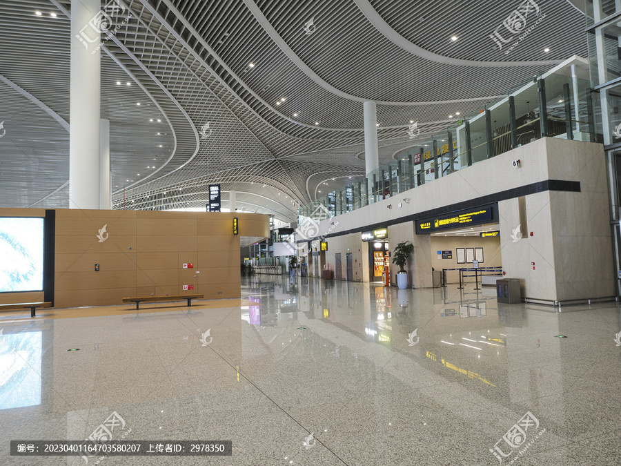 青岛胶东国际机场候机厅