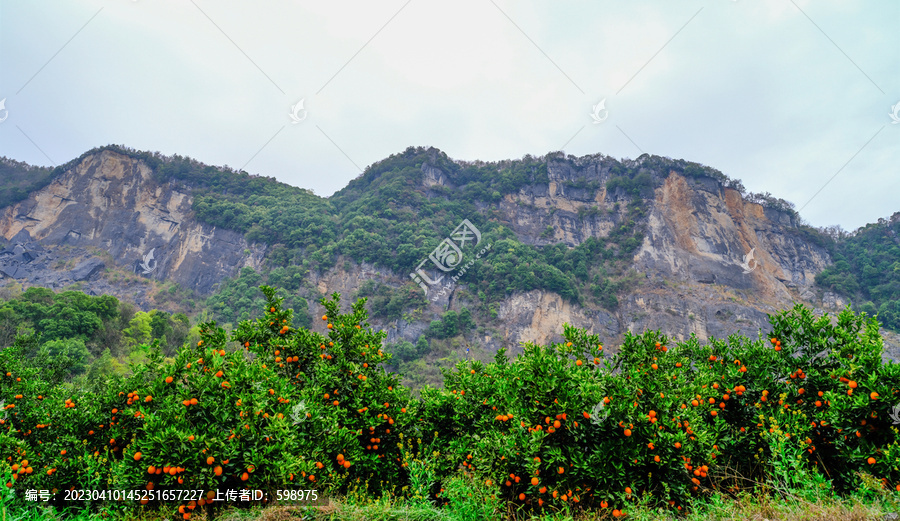 湖北宜昌清江山水自然风光