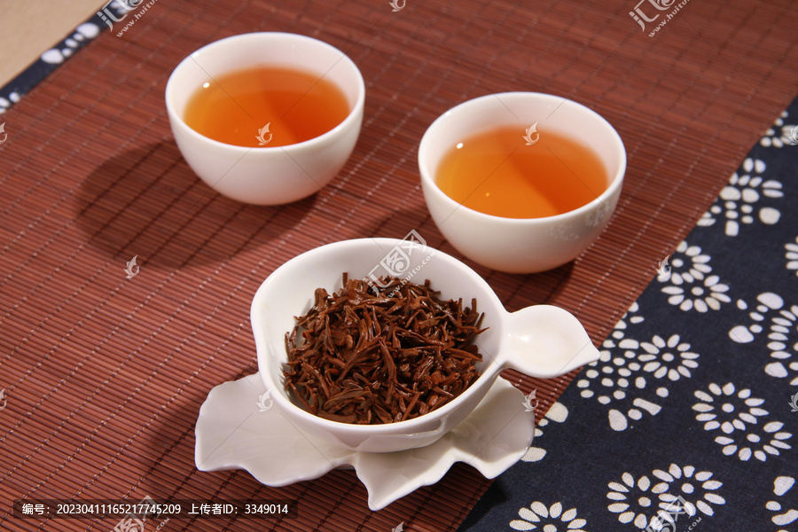 红茶与茶底