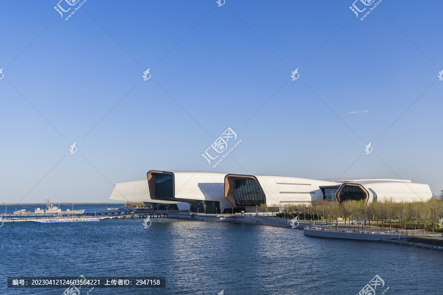 天津地标建筑国家海洋博物馆