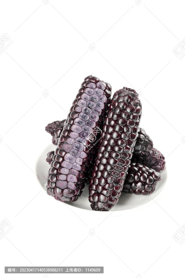 紫糯拇指玉米