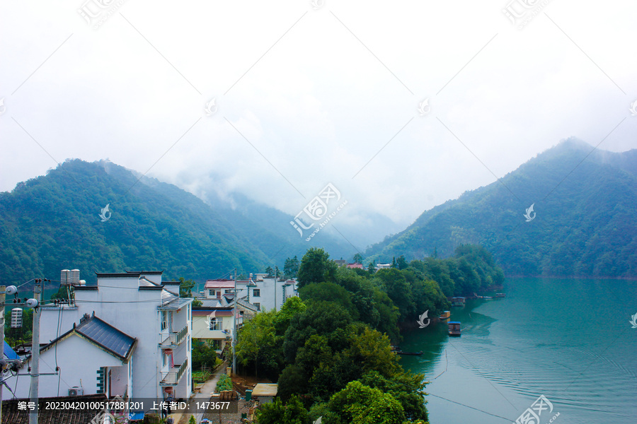 黄山太平湖曙光村