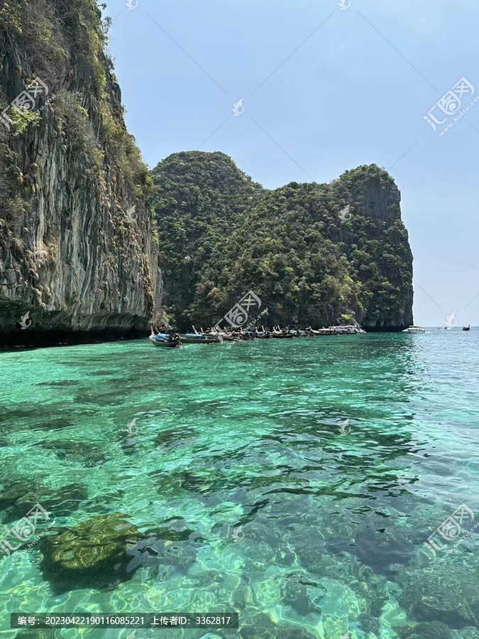 竹古通海边岛屿