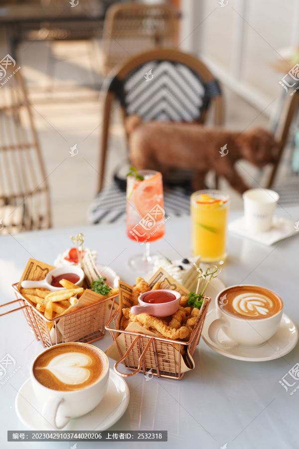 甜品下午茶茶饮咖啡蛋糕