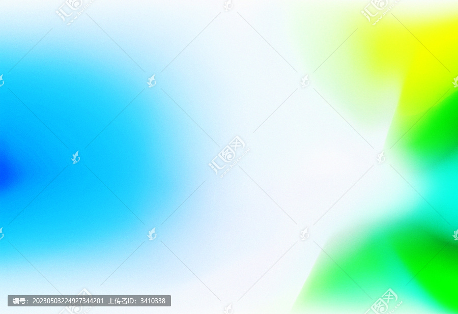 蓝绿清新柔和渐变背景