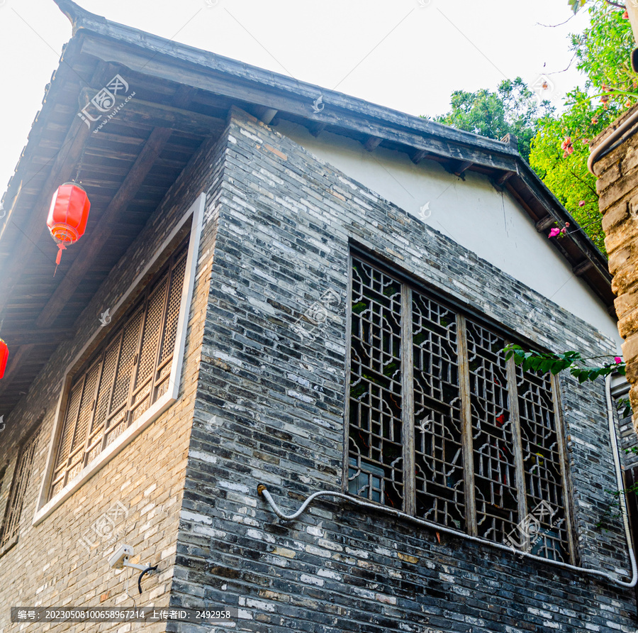 木门窗棂古建筑历史遗迹