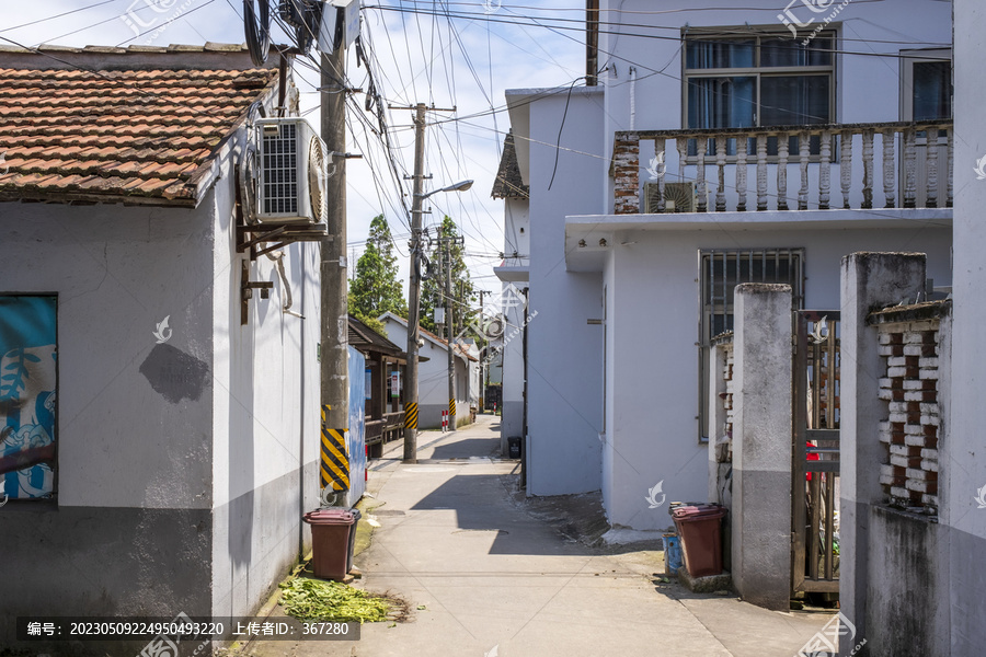 城乡结合部的居民住宅楼