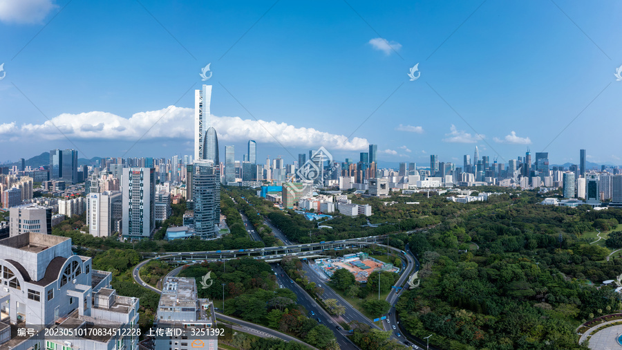 深圳南山科技园全景