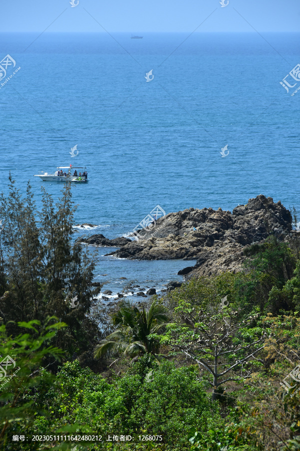 海滩热带海滨海南岛海岸三亚