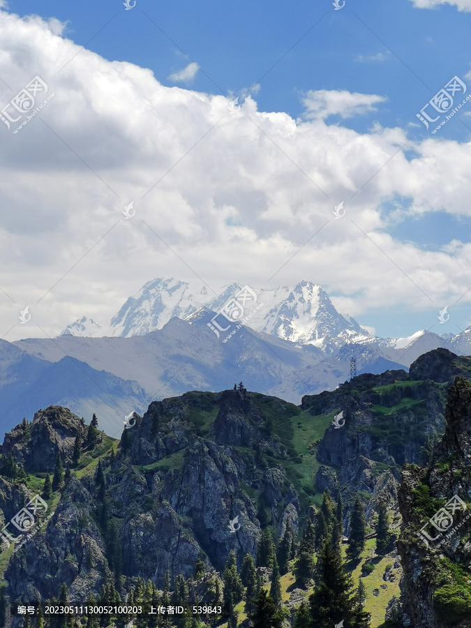 新疆天山天池