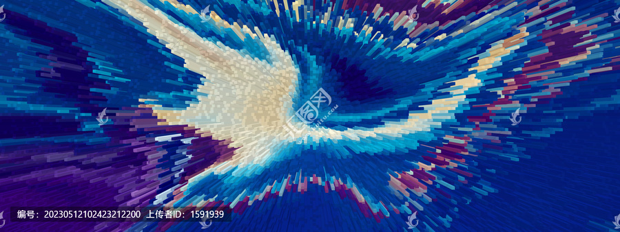 蓝色f抽象发布会地毯纹理