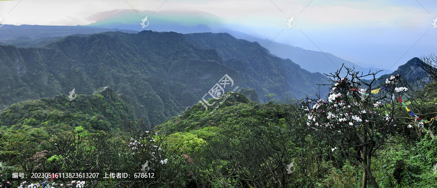 广西大明山晨景