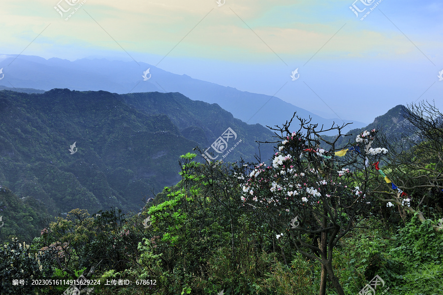 广西大明山晨景