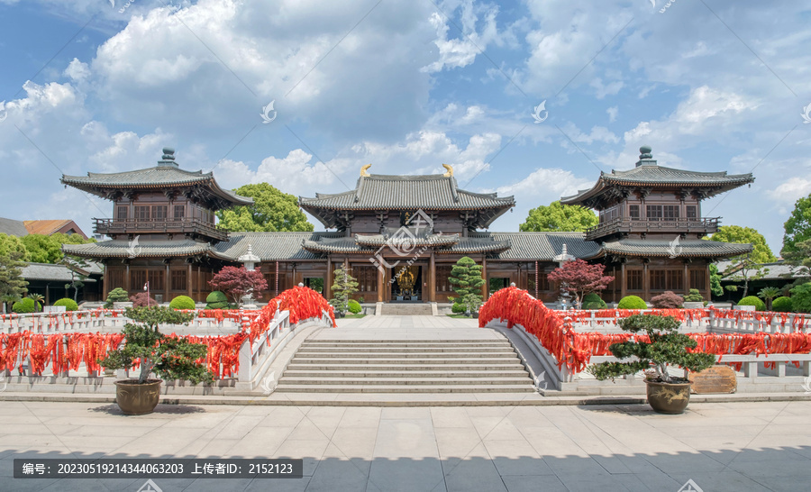 上海宝山寺大殿