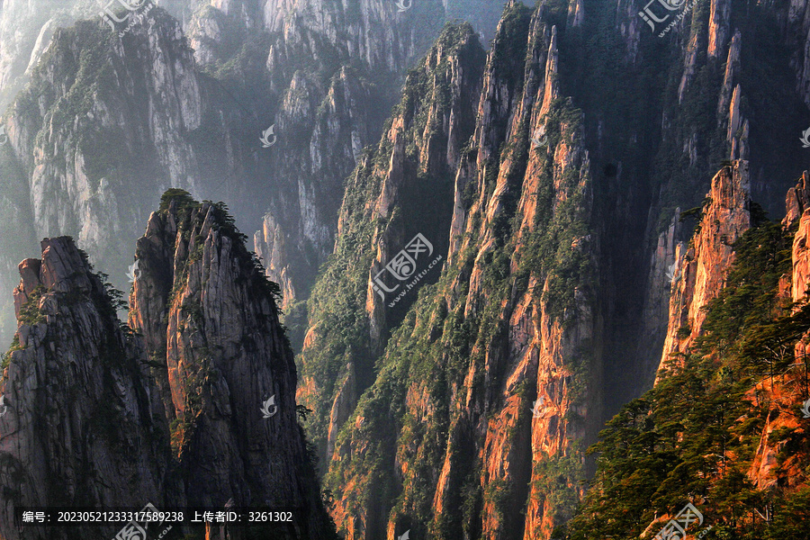 黄山水墨山水