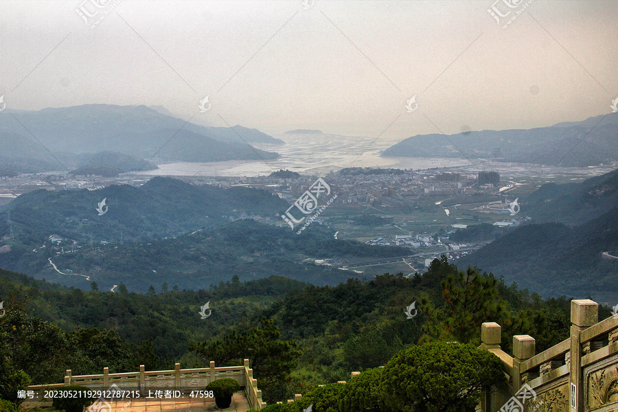 太姥山国家地址公园俯瞰