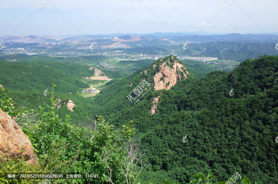 鞍山千山风景区自然风光