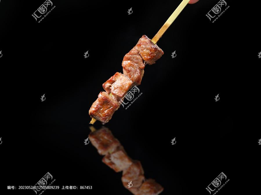 烤牛肉串