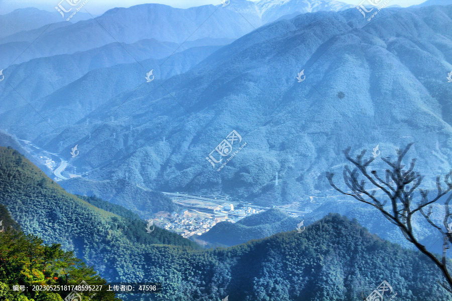 黄山远眺