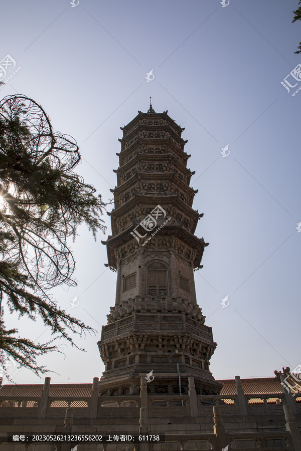 石家庄赵县柏林禅寺塔