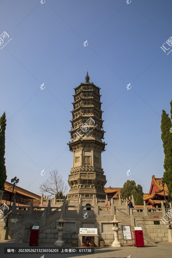 石家庄赵县柏林禅寺塔