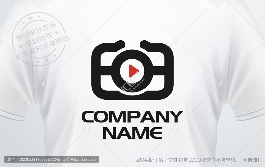 视频拍摄logo