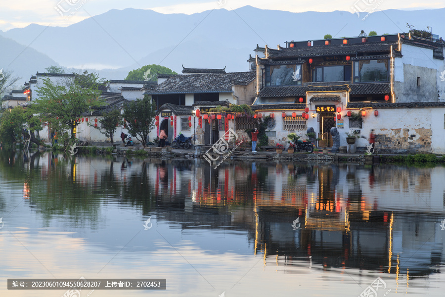 宏村夜景