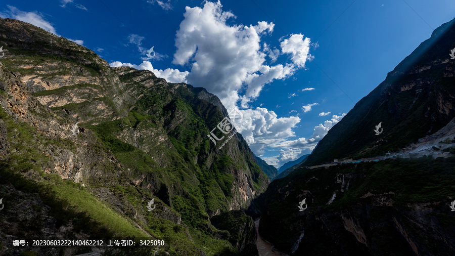 丽江金沙江虎跳峡