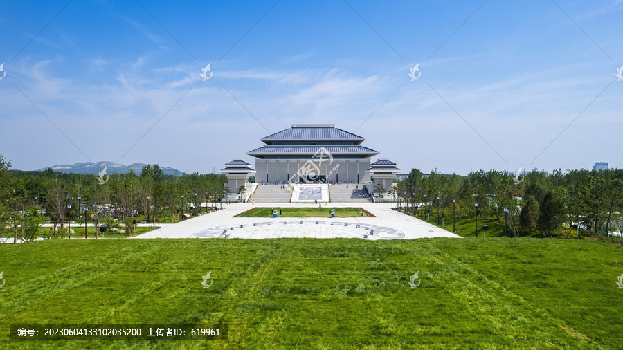 青州博物馆新馆建筑风景