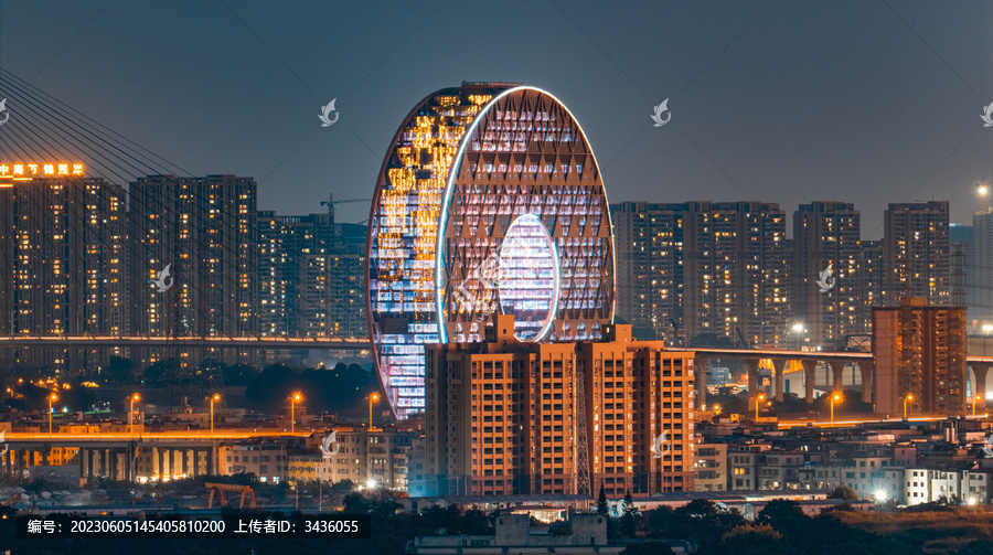 广州地标广州圆大厦