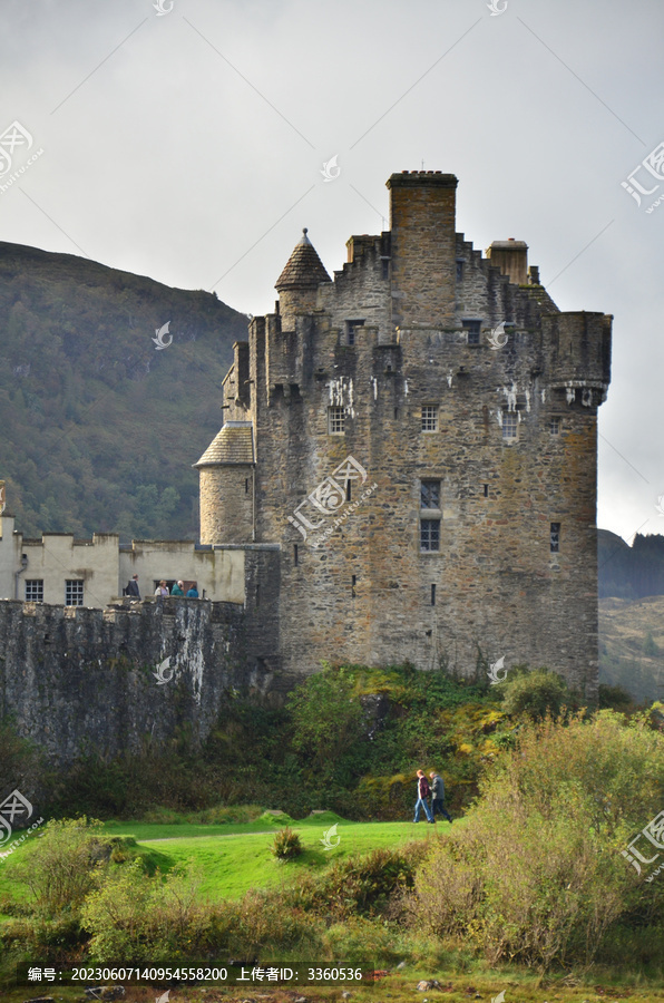 苏格兰高地爱莲朵娜城堡