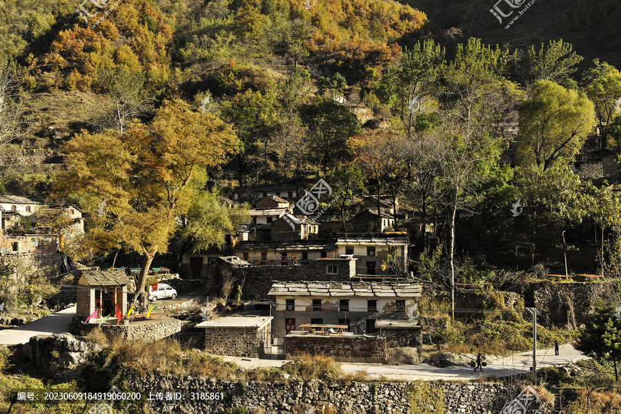 太行山村装饰画