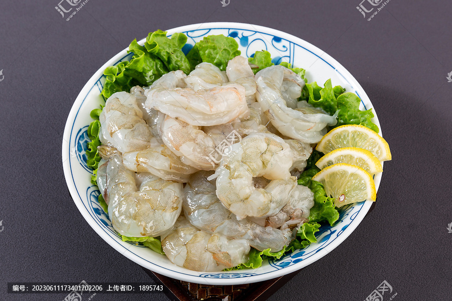 海白生虾仁生鲜食材