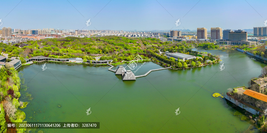 徐州汉文化景区全景