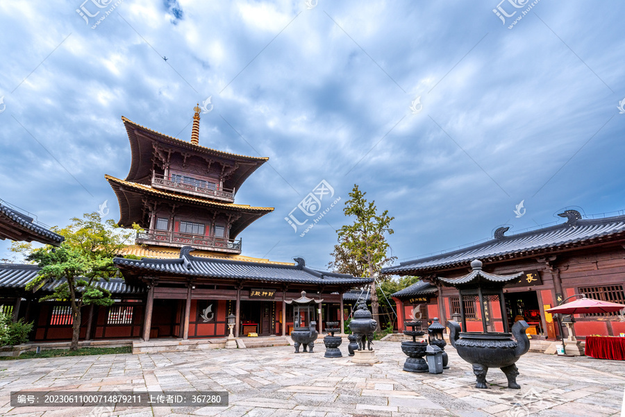 上海广富林文化遗址公园财神殿