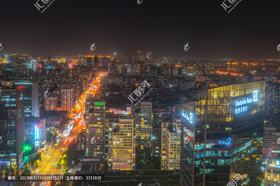 北京建筑夜景