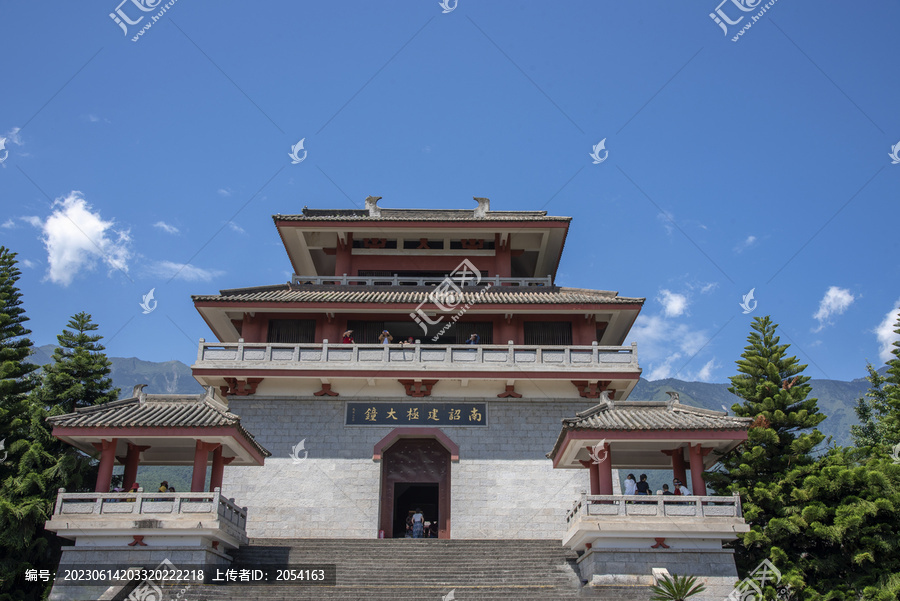 云南大理崇圣寺三塔公园