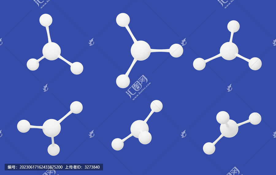 微观基因分子科学研究结构3D