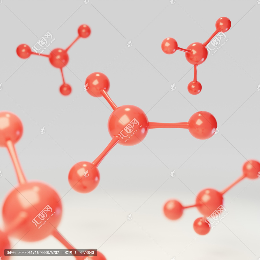 医学基因分子科学研究结构3D