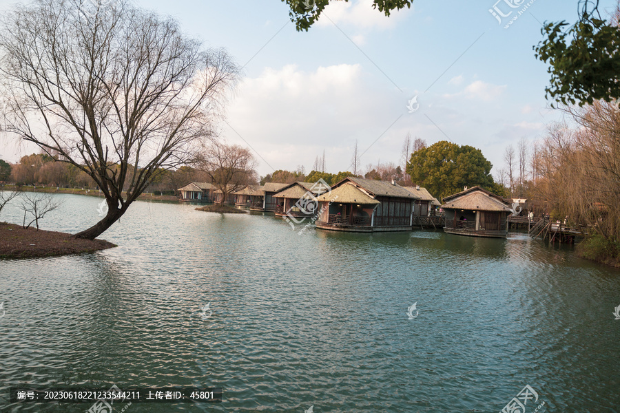 浙江乌镇乌村水上度假村