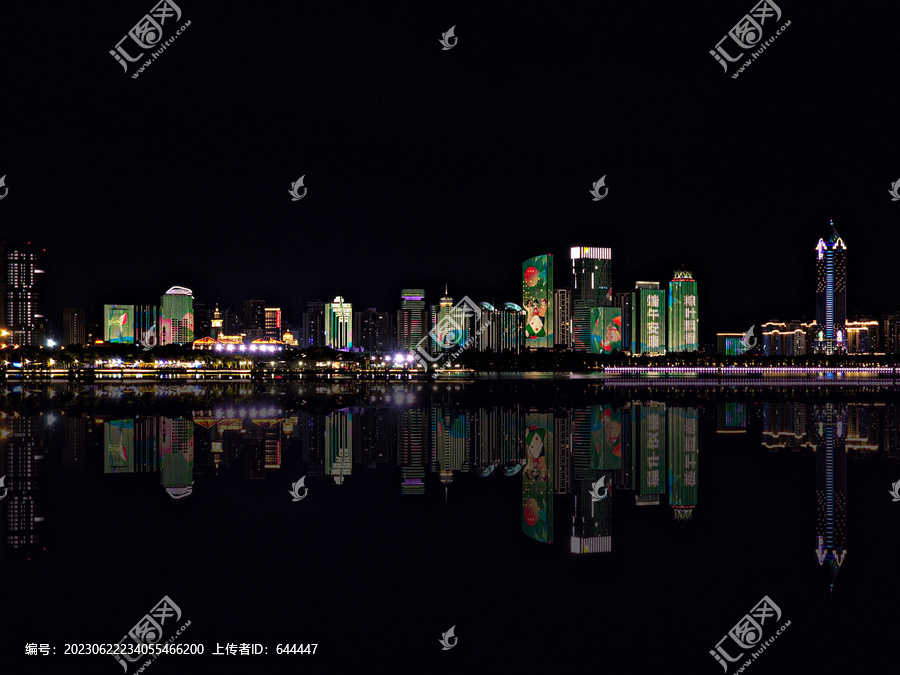 海口市滨海大道夜景