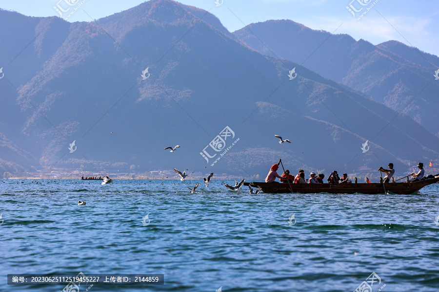 中国云南泸沽湖风景区