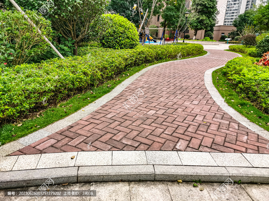 小区石阶道