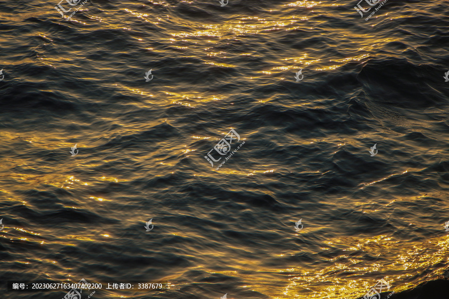 海浪浪花深海背景纹理光影波