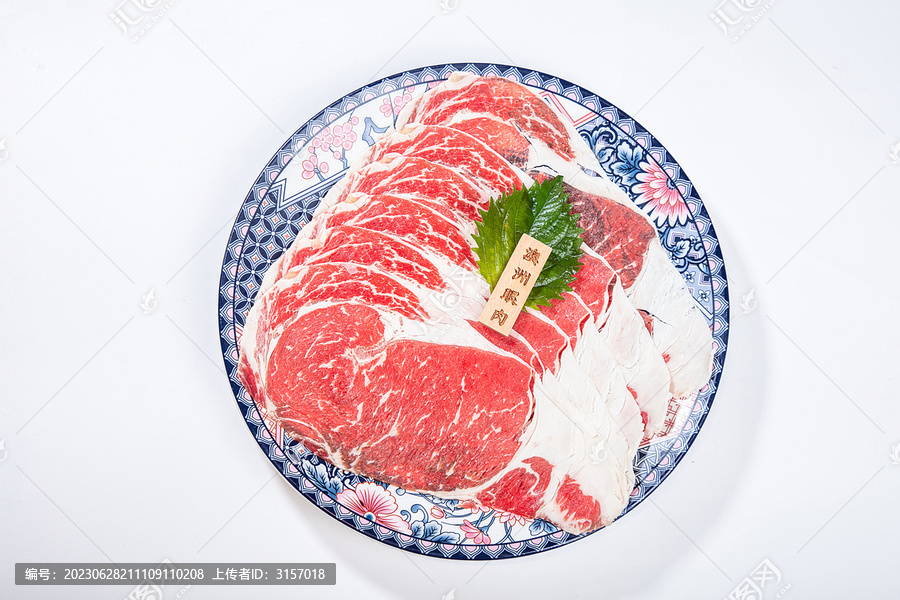 雪花和牛肉神户和牛