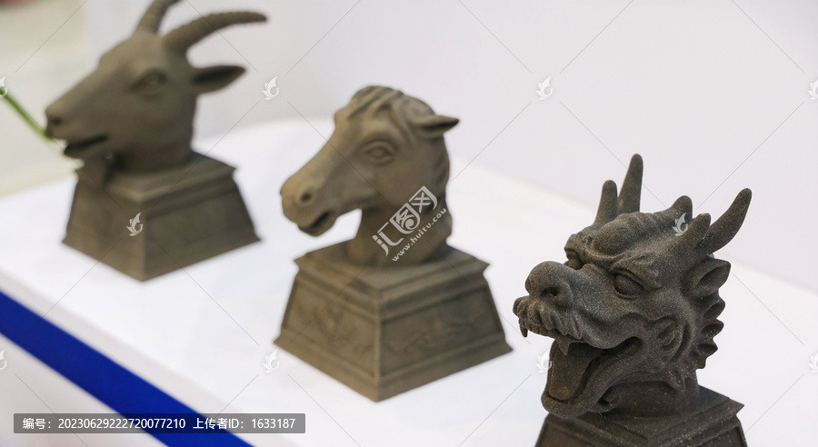 龙头动物头铸造型砂产品模型