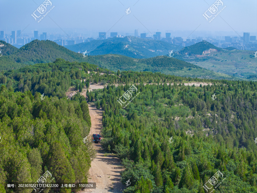 济南白云山越野路