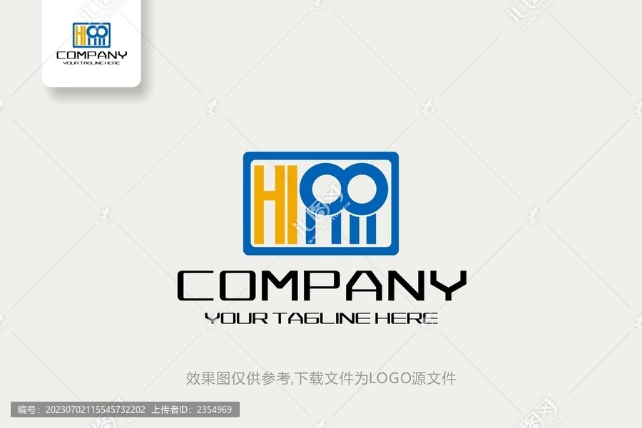 HQ科技数码商务金融logo